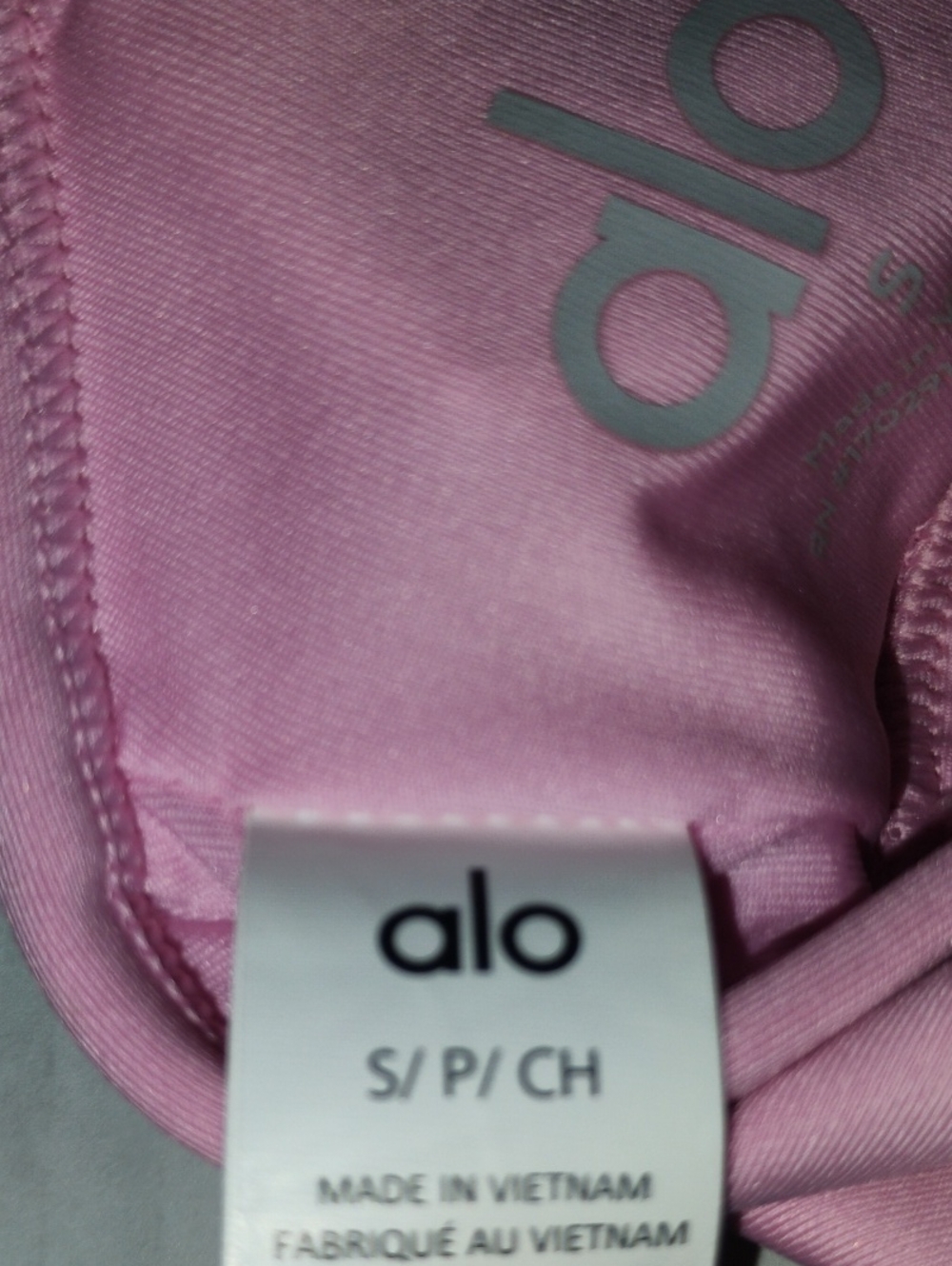 ALO Yoga Airlift Intrigue Bra. Women's size Small. Pink in color. - Picture 5 of 5